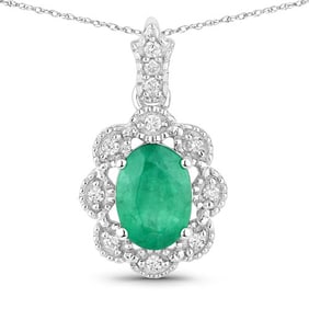 0.79 CT Genuine Zambian Emerald and