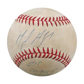 miguel andujar new york yankees autographed