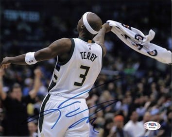 Jason Terry signed 8x10 photo PSA/DNA