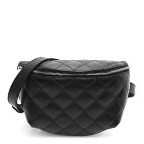 Chanel Lambskin Quilted Waist Belt Bag