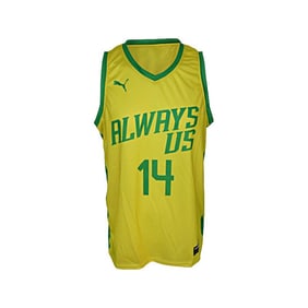 always us tbt team issued yellow/green
