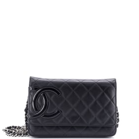 Chanel Cambon Wallet on Chain Quilted