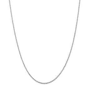 14k White Gold 1.5 mm Diamond