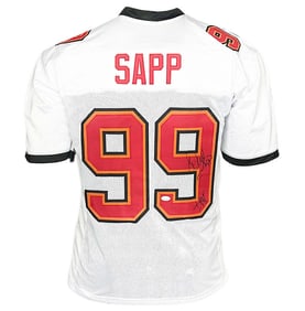 warren sapp signed HOF 13 inscription