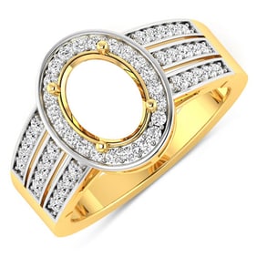 0.44 CT Genuine White Diamond 14K