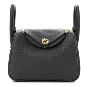 Hermes Taurillon Clemence Mini Lindy 20