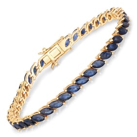 12.71 CT Genuine Blue Sapphire 10K