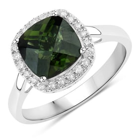 2.64 CT Genuine Green Tourmaline and