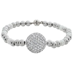 A&G signed beads and pave diamonds