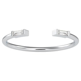 0.06 Carat Diamond 18K White Gold