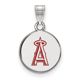 Sterling Silver MLB Los Angeles Angels