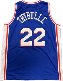 matisse thybulle signed jersey PSA/DNA philidelphia