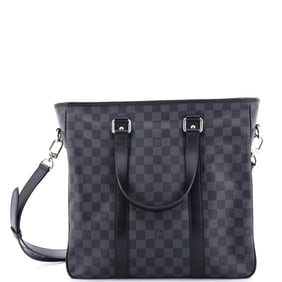 Louis Vuitton Tadao Handbag Damier Graphite
