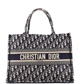 Christian Dior Book Tote Oblique Canvas