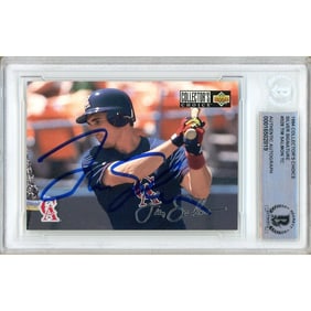 tim salmon la angels signed 1994