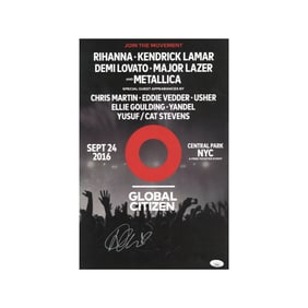 ellie goulding autographed signed 11x17 global