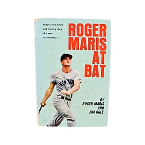 roger maris new york yankees autographed