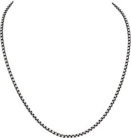 David Yurman Box Chain in sterling