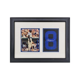 andre dawson chicago cubs autographed signed