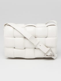 Bottega Veneta White Nappa Leather Maxi