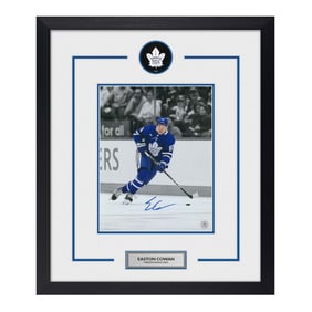 easton cowan autographed toronto maple leafs
