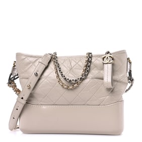 Chanel Aged Calfskin Quilted Medium Gabrielle