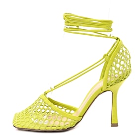 Bottega Veneta Mesh Nappa Stretch Ankle