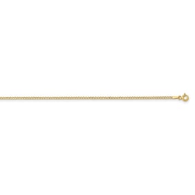 14k Yellow Gold 1.85 mm Semi-Solid