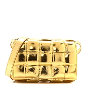 Bottega Veneta Mirror Lambskin Maxi Intreccio