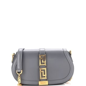 Versace Greca Goddess Shoulder Bag Leather