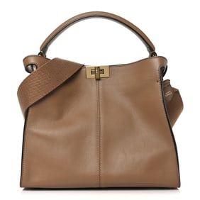 Fendi Vitello Seta Glazed Fabric FF