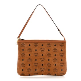 Mcm Visetos Liz Shopper Tote Pouch