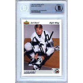 jari kurri los angeles kings signed