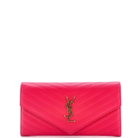 Saint Laurent Travel Organizer Flap Wallet
