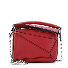 Loewe Puzzle Bag Leather Nano