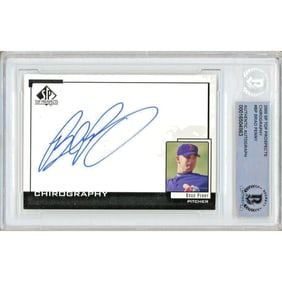 brad penny az diamondbacks signed 2000