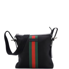 Gucci Web Messenger Bag Techno Canvas