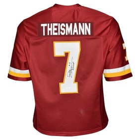 joe theismann signed 83 MVP inscription