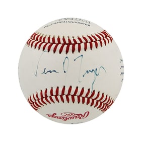 Verne Troyer Autographed Steiner Replica Baseball