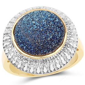 4.90 CT Genuine Cobalt Blue Drusy