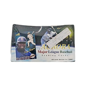 1999 pacific aurora baseball retail box