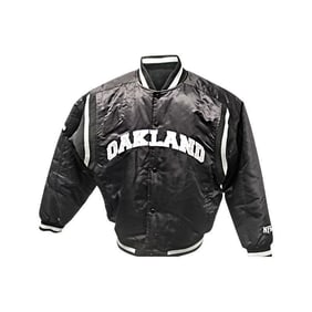 NFL brand oakland raiders black jacket