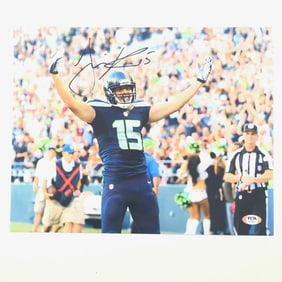 Jermaine Kearse signed 11x14 photo PSA/DNA