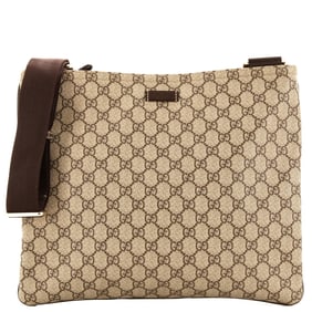 Gucci Zip Top Messenger Bag GG