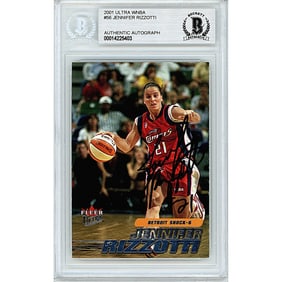 jennifer rizzotti signed houston comets 2001