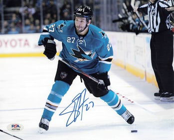 scott hannan signed 8x10 photo PSA/DNA