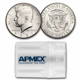 2021-D Kennedy Half Dollar 20-Coin Roll