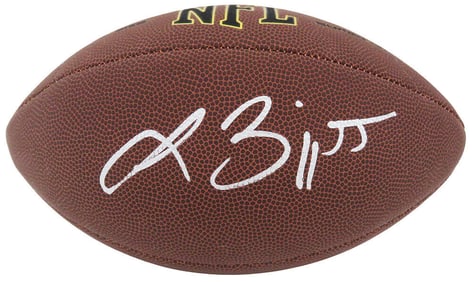 lance briggs signed wilson super grip