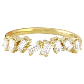 0.75 Carat Natural Diamond Ring In