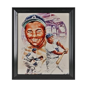 ROY campanella brooklyn dodgers autographed signed